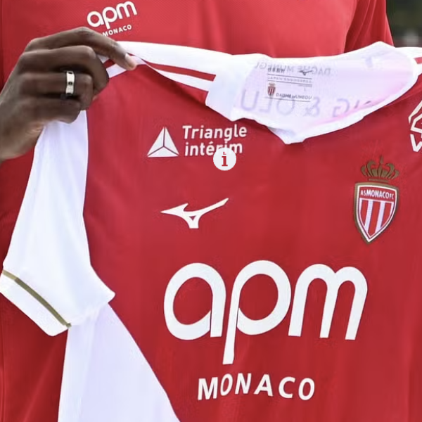 Maillot de l'AS Monaco