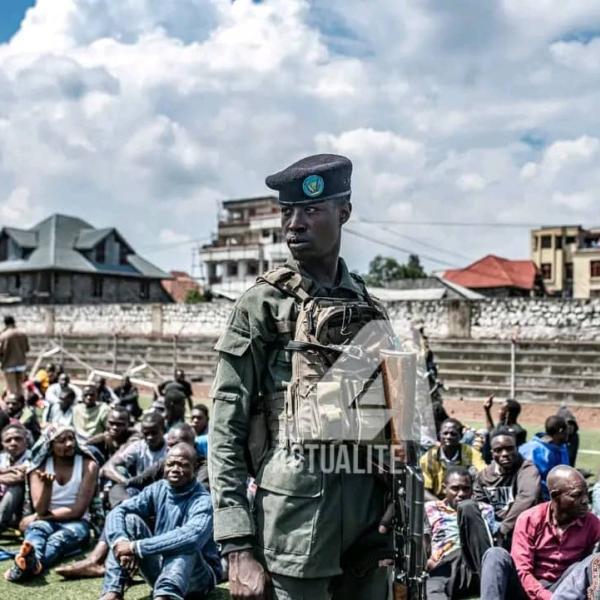 Des personnes arrêtées par les rebelles de l'AFC/M23 à Goma