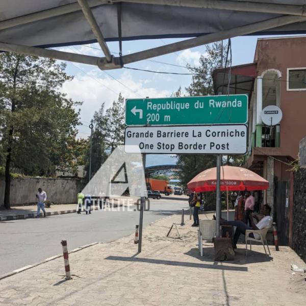 Corniche Grande Barrière à Goma