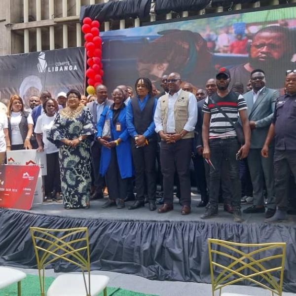 Cérémonie de lancement du compte Libanga par Equity BCDC