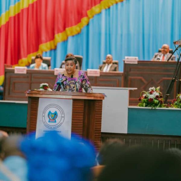 Judith Suminwa devant les députés nationaux 