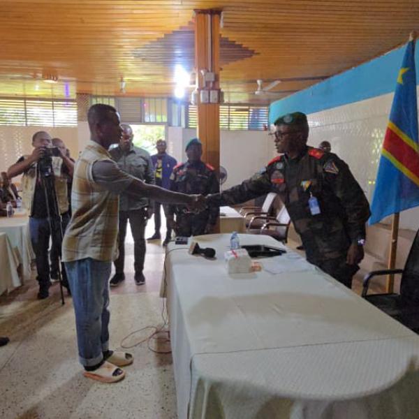 Arrivés des soldats rapatriés à Kasindi