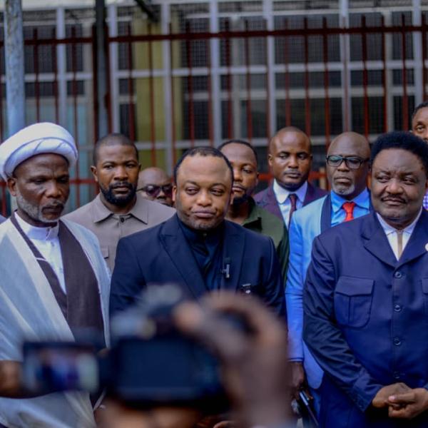 Le Conseil interreligieux congolais conduit par Dodo Kamba reçu par le CNSA