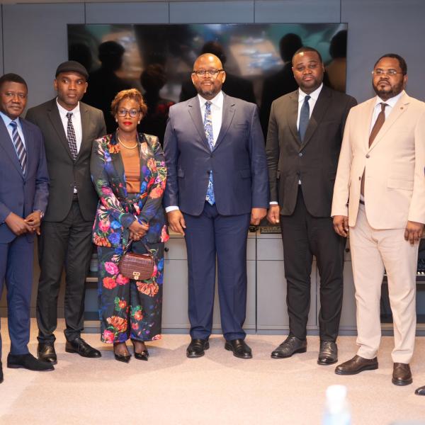 L'équipe dirigeante de l'ENGIP-RDC à l'issue de sa première réunion de Conseil d'administration, ce vendredi 20 mars 2026 à Kinshasa