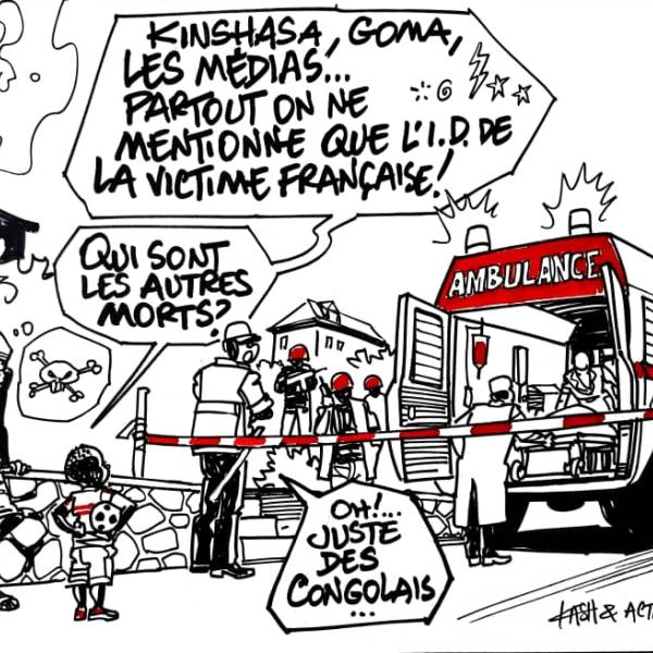 Caricature Kash/ACTUALITE.CD