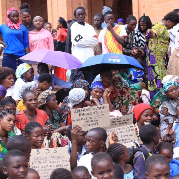 Des déplacés du Nord et Sud-Kivu rassemblés à Lubumbashi pour solliciter de l'aide des autorités