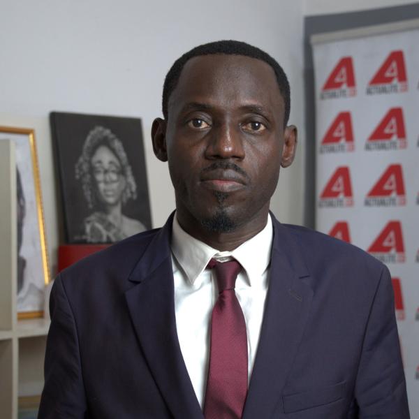 Prince Epenge, porte-parole de Lamuka