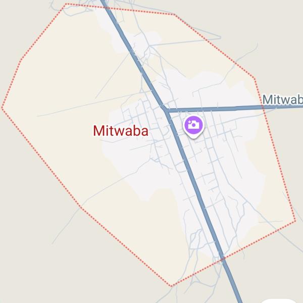 Carte MAP de Mitwaba