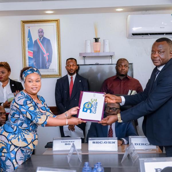 Le DG de l'OCC, Dr Etienne Tshimanga reprend officiellement ses fonctions et sa réhabilitaion 